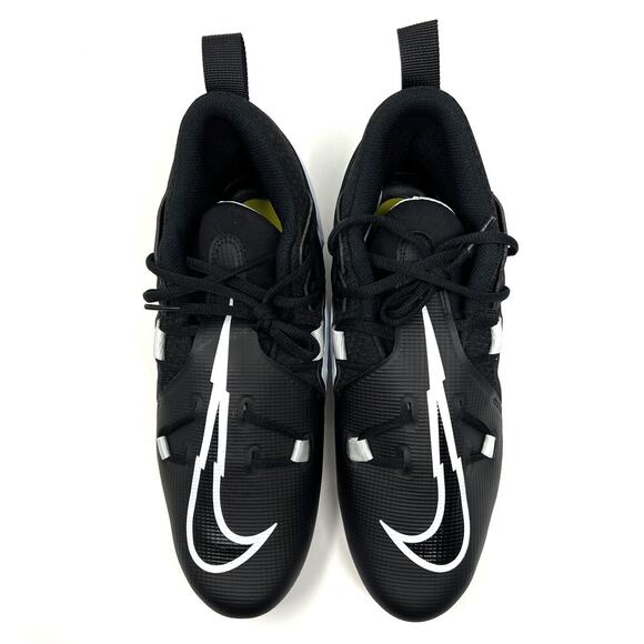 Nike Alpha Menace Pro 3 Mid Football Cleats Size 10.5 CT6649-001 Black main image 4